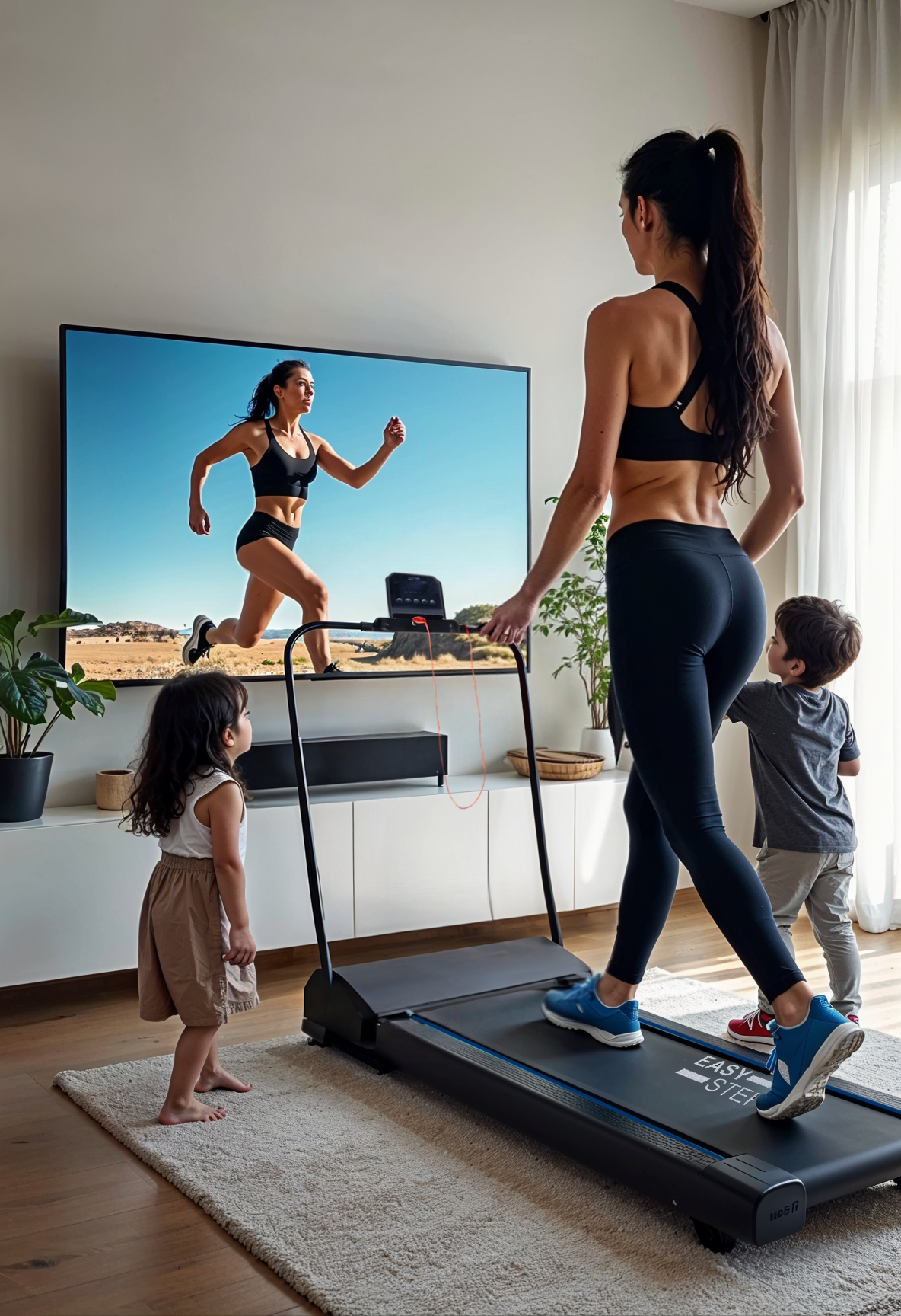 Hoe een Loopband Drukke Moeders Actief Houdt